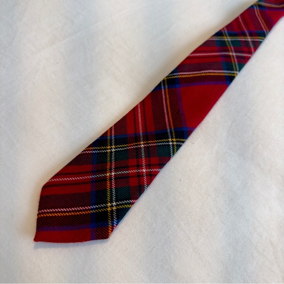 ralph lauren tartan tie